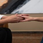 Therapist Holding Hands